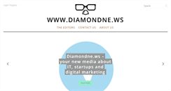 Desktop Screenshot of diamondne.ws